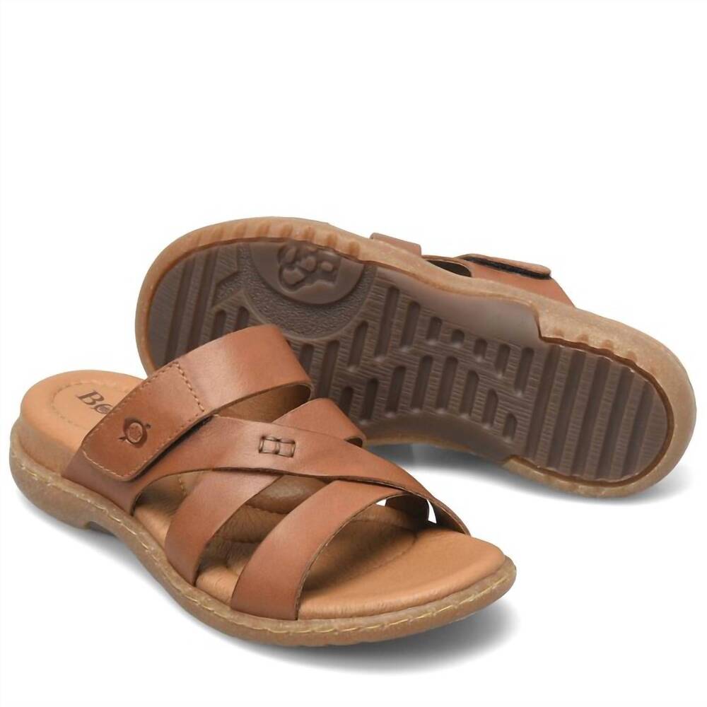 NEW BORN women's shawna sandal in brown